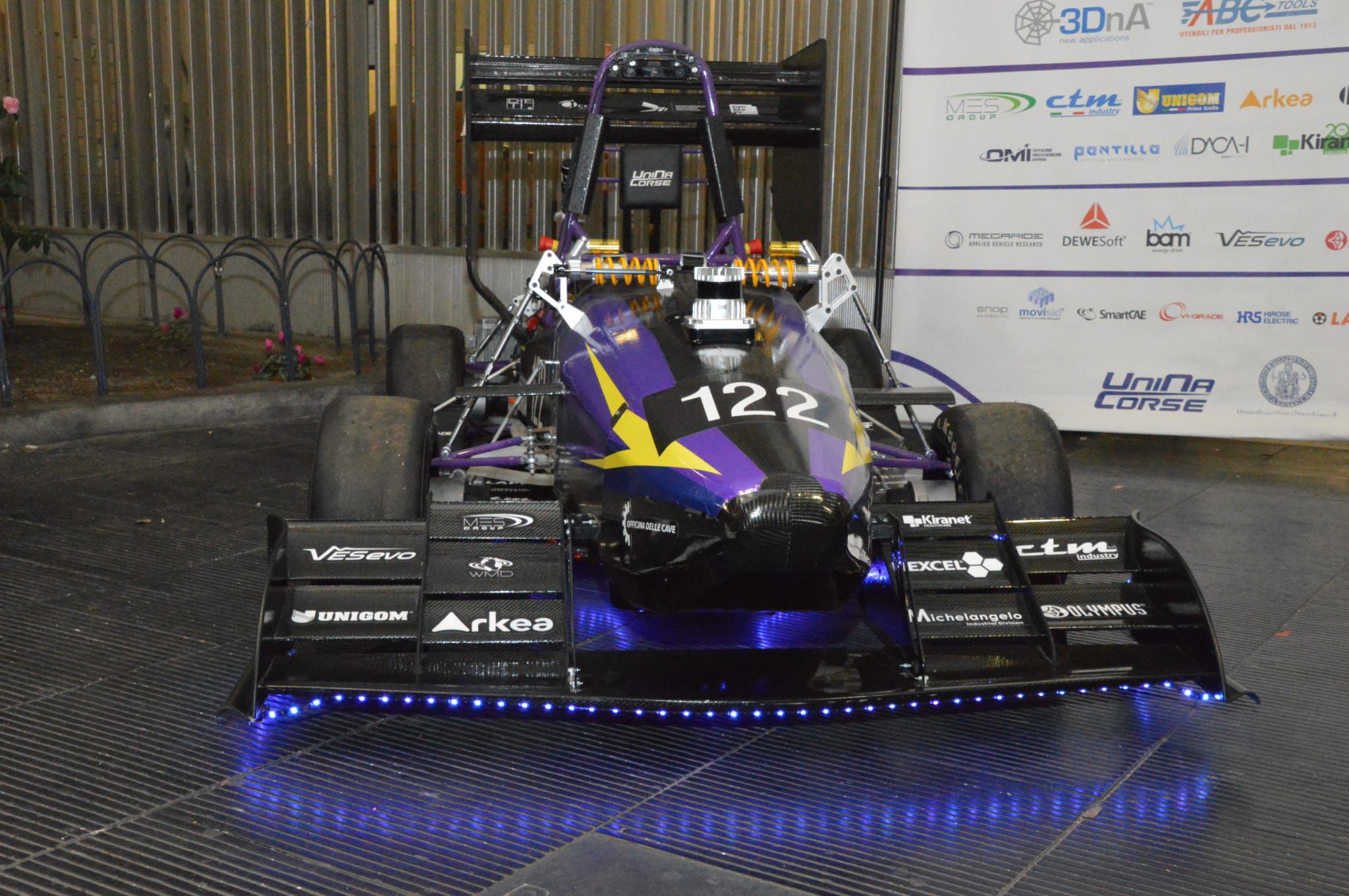 NURA, la vettura elettrica di UniNa Corse